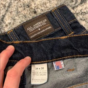 Men’s Jeans 34x30 dark blue.